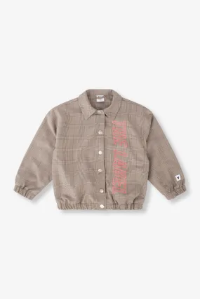 ALIX Mini CHECK BOMBER JACKET