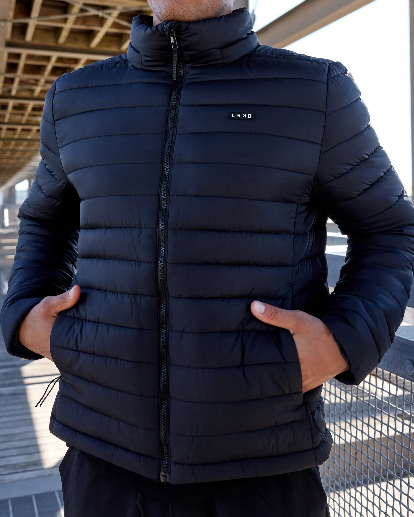 All-day Puffer Jacket - Black