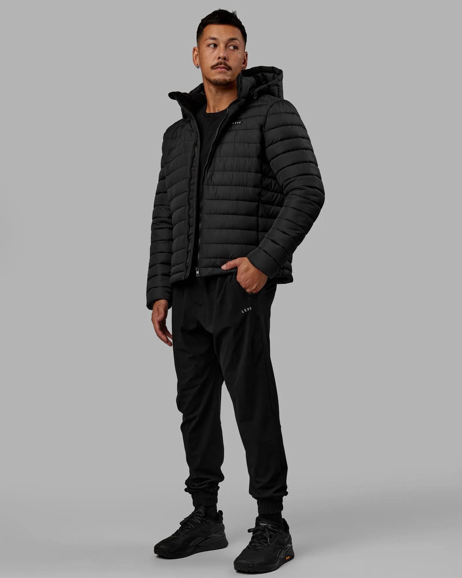 All-day Puffer Jacket - Black