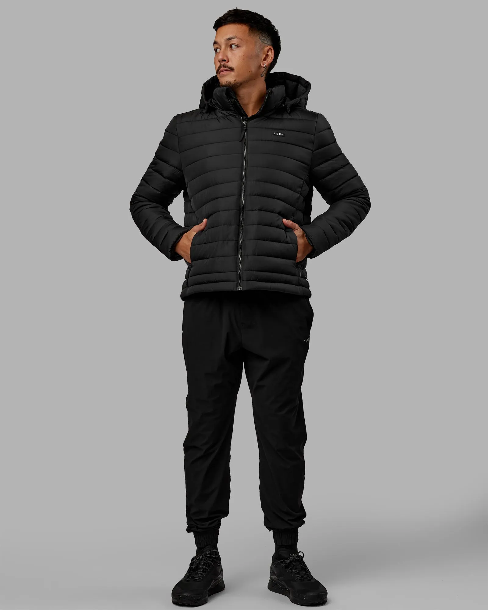 All-day Puffer Jacket - Black