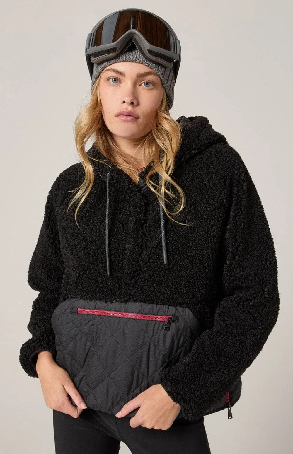 Alpine Pullover Jacket | Black