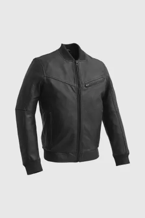 Aviator Mens Bomber Leather Jacket