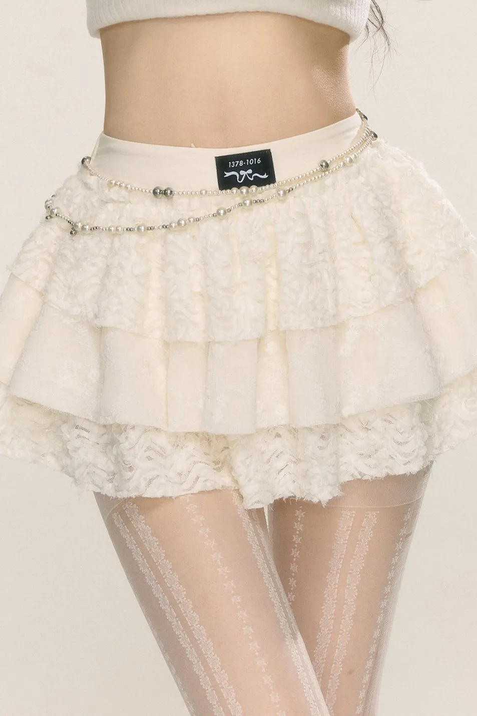 Ballet Lace Layered Skirt