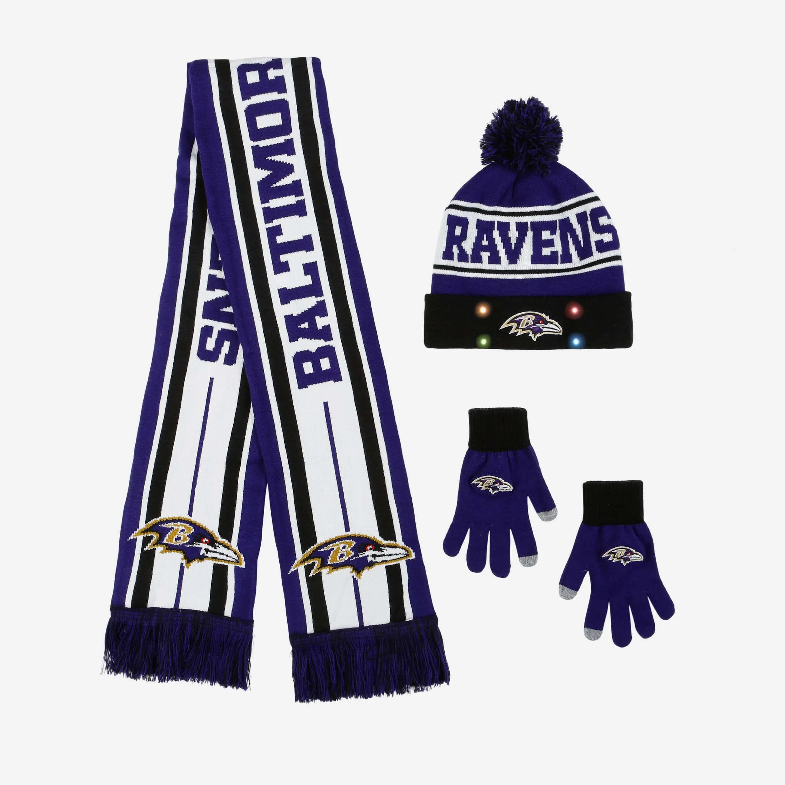 Baltimore Ravens Snow Stealer Cold Weather Set