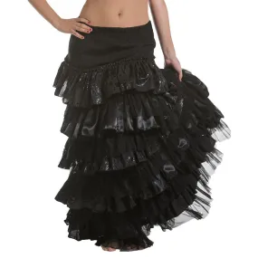 Belly Dance Ruffled Tribal Skirt | AL MIRANDA