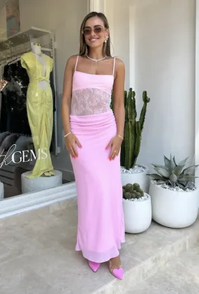 Benni Gabriel Maxi Dress Pink Sorbet