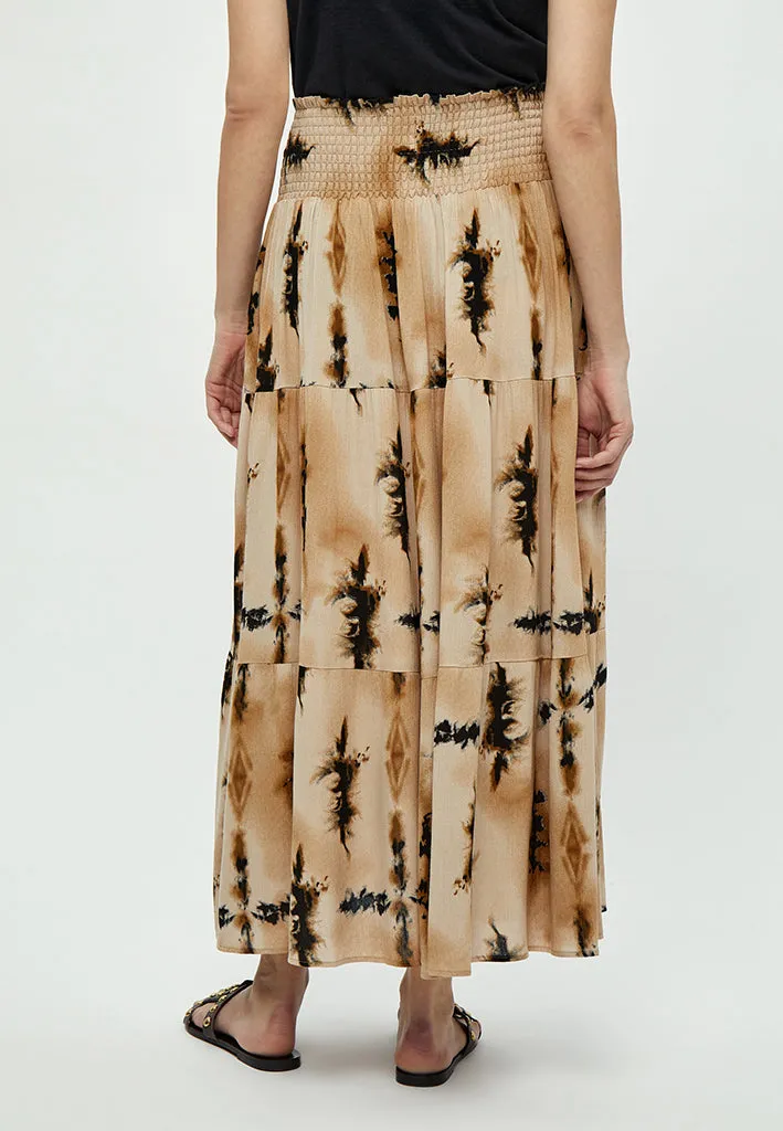 Bina Smock Skirt - Cuban Sand Print