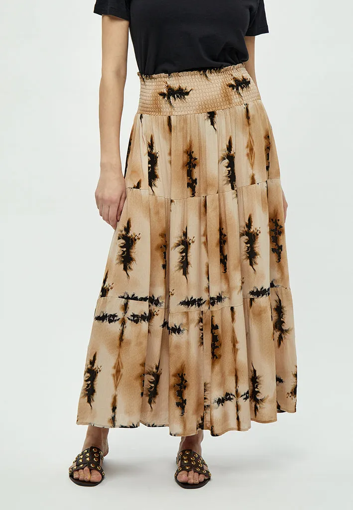 Bina Smock Skirt - Cuban Sand Print