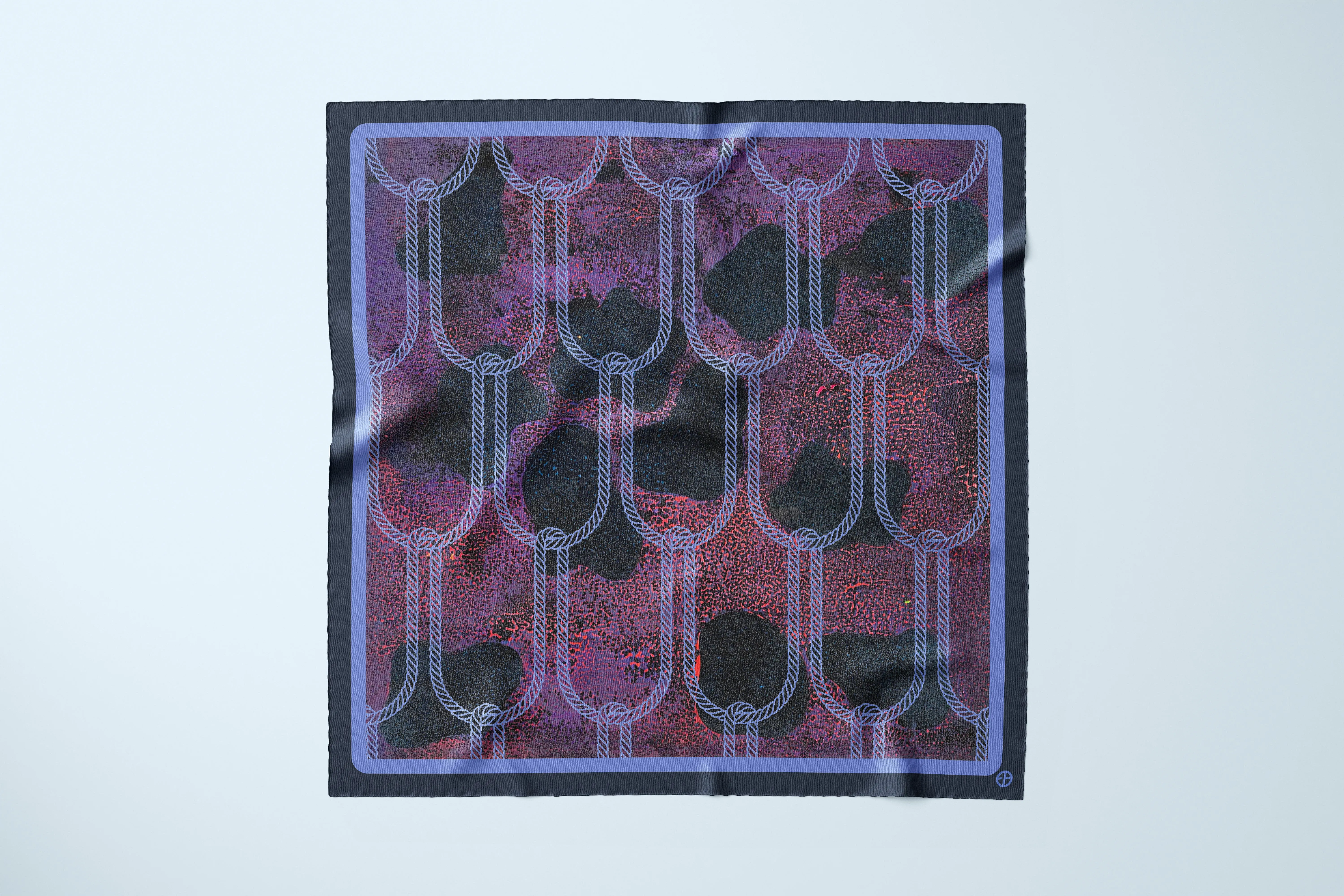 BINAH - 100% Pure Mulberry Designer Silk Scarf 36 inch Square - Hypoallergenic - rawr. - by Esther Bigfoot  - Psychic Self Defense Shield