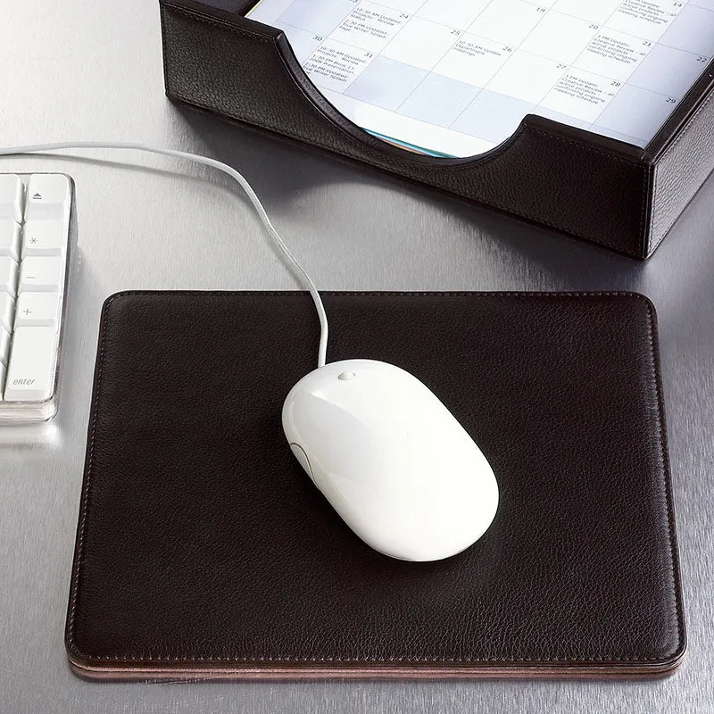 Bomber Jacket Leather Mouse Pad