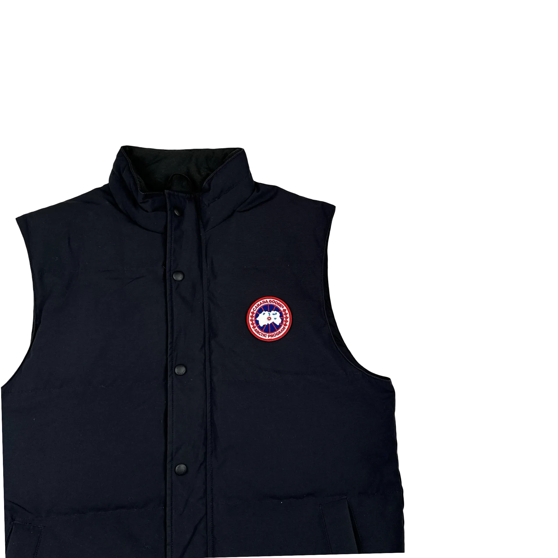 Canada Goose Navy Garson Down Filled Gilet - Large