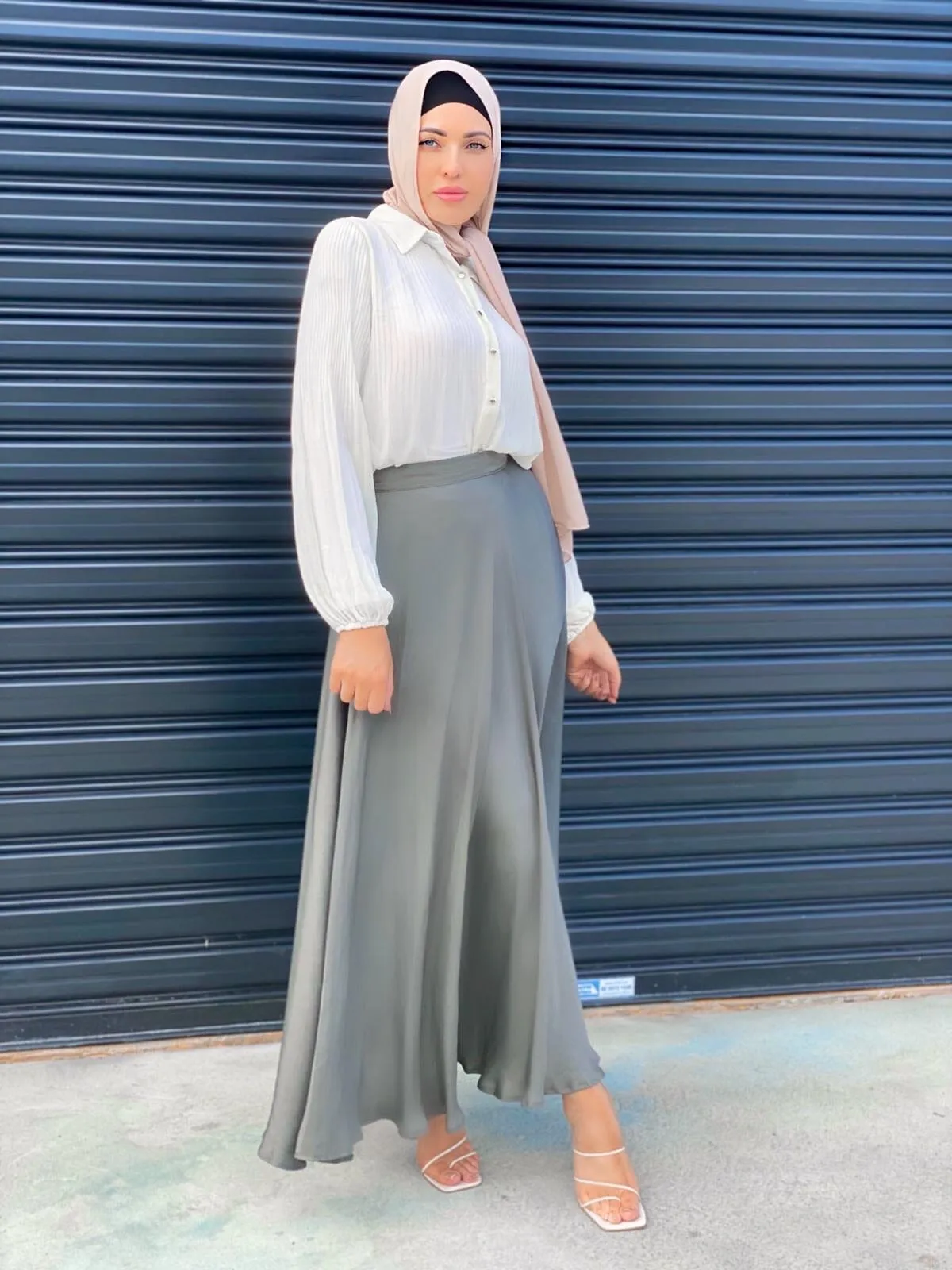 Celini Satin Skirt