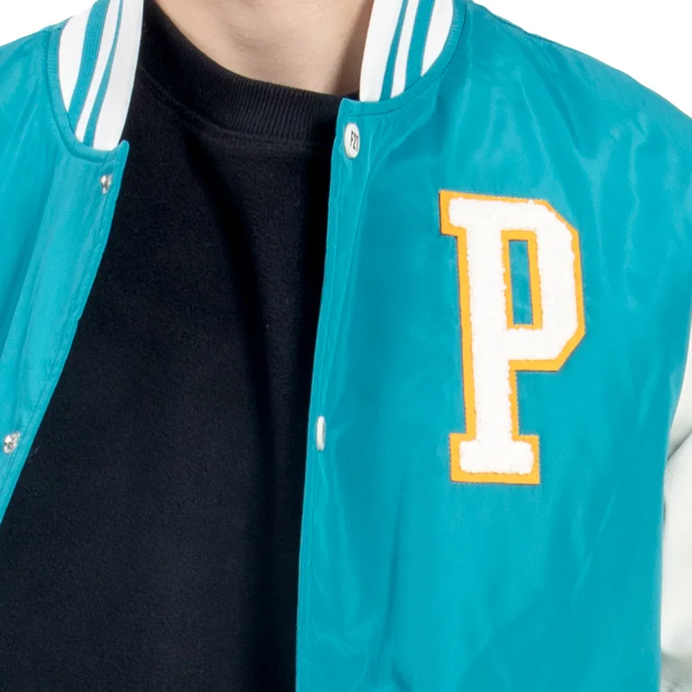 CHAMARRA PARA HOMBRE VARSITY BOMBER FOREVER 21