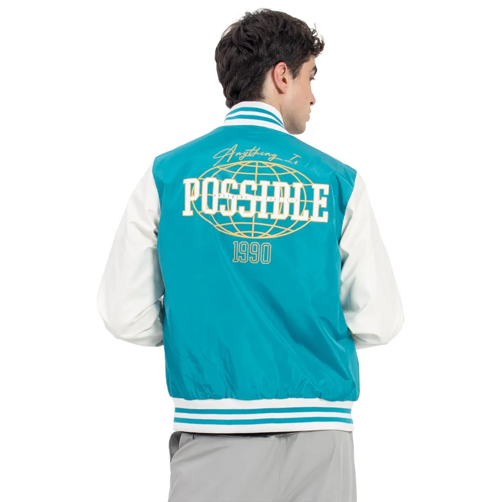 CHAMARRA PARA HOMBRE VARSITY BOMBER FOREVER 21