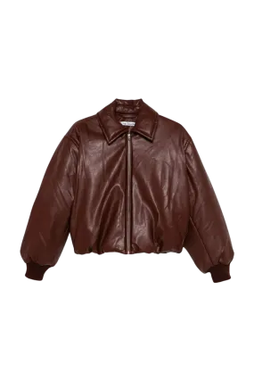 Coated Bomber Jacket