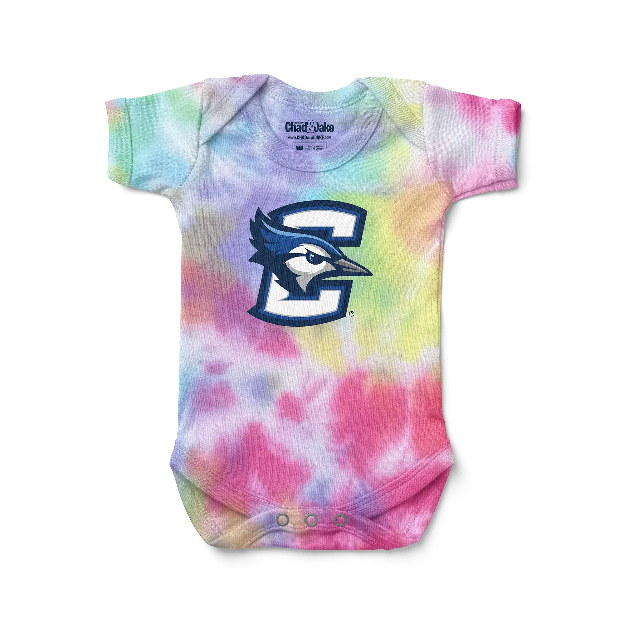 Creighton Bluejays Tie Dye Bodysuit