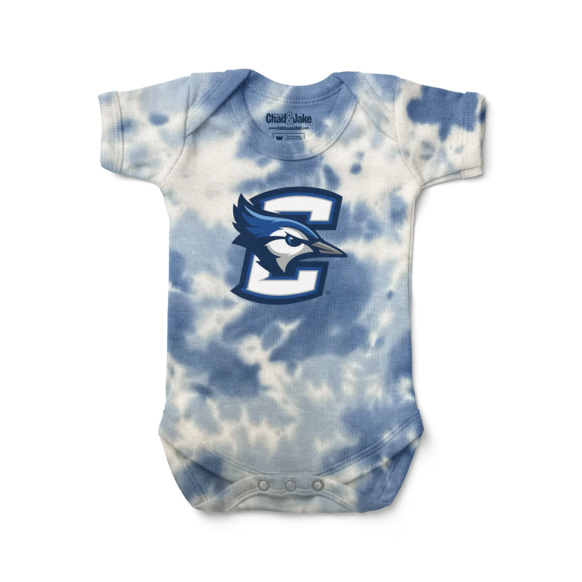 Creighton Bluejays Tie Dye Bodysuit