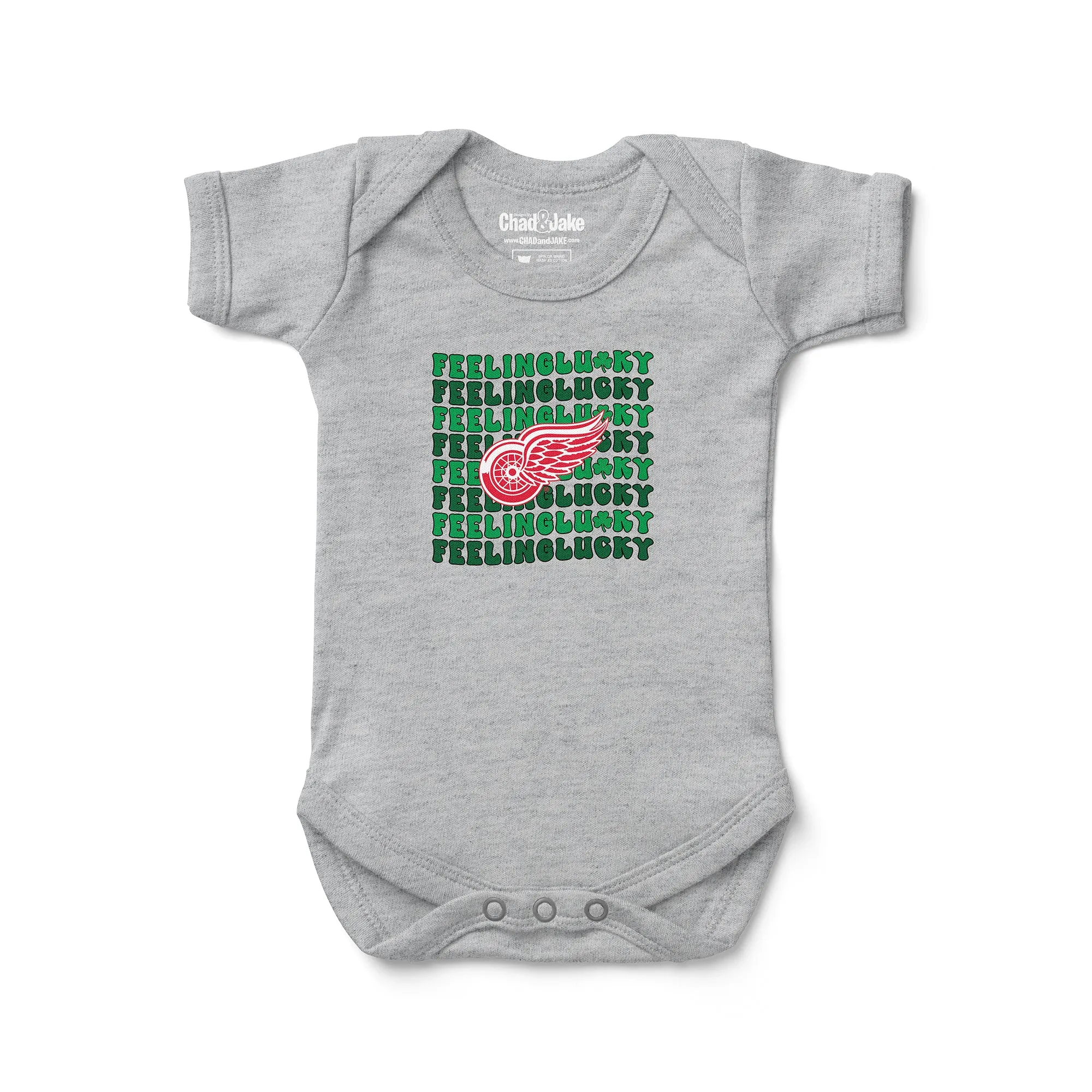 Detroit Red Wings St. Patrick's Day Bodysuit