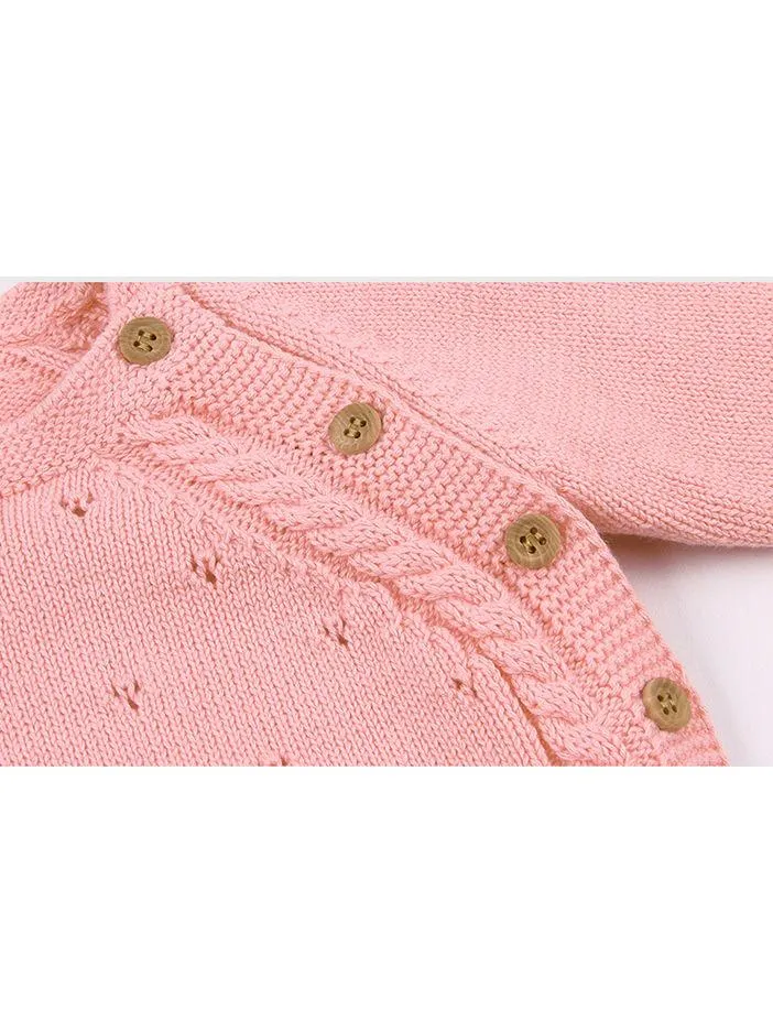 Fall Baby long sleeve Crochet Knitted Onesies