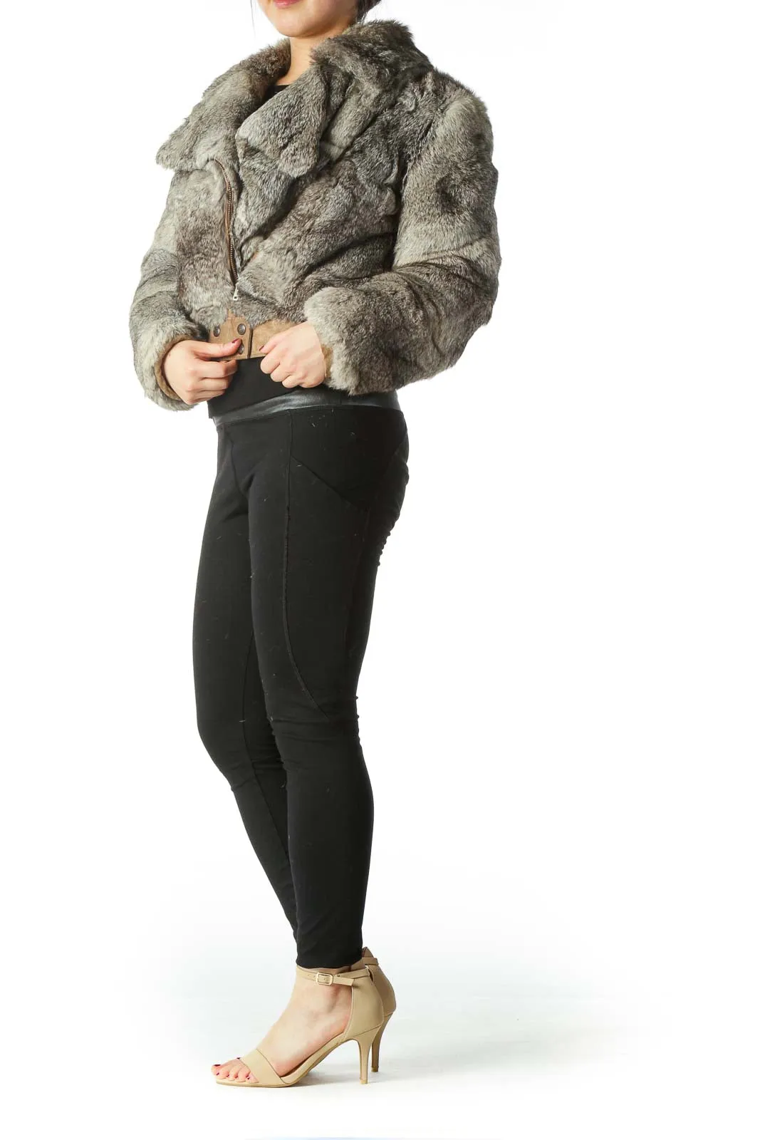 Genuine Rabbit Fur Jacket