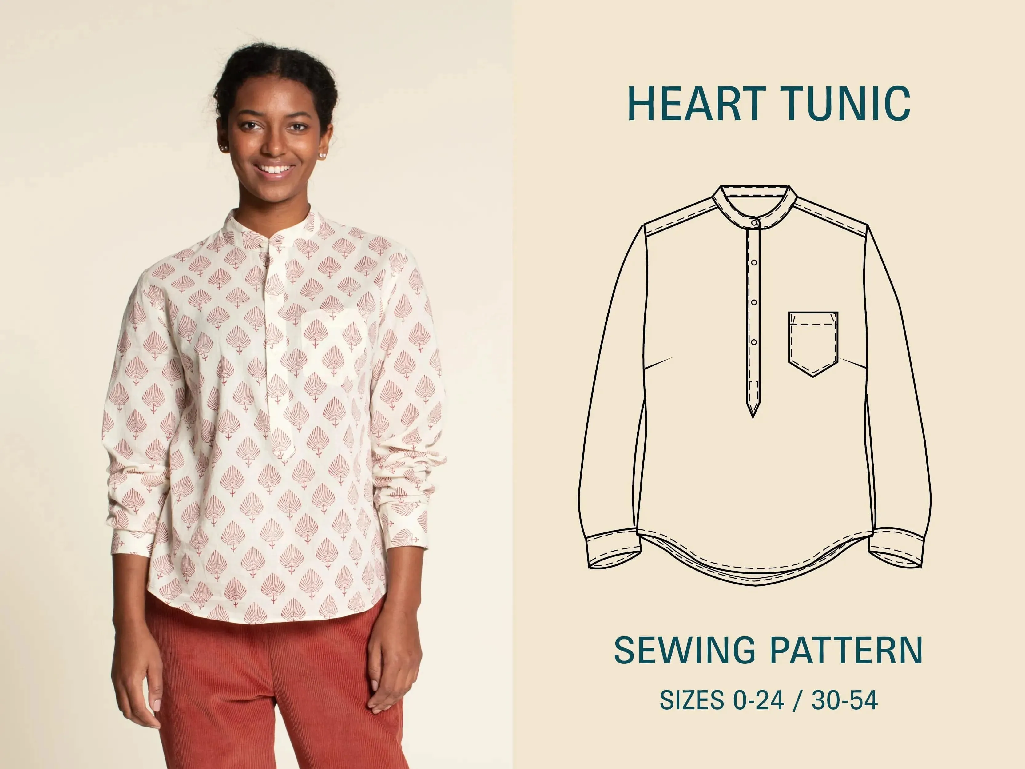 Heart Tunic Sewing Pattern