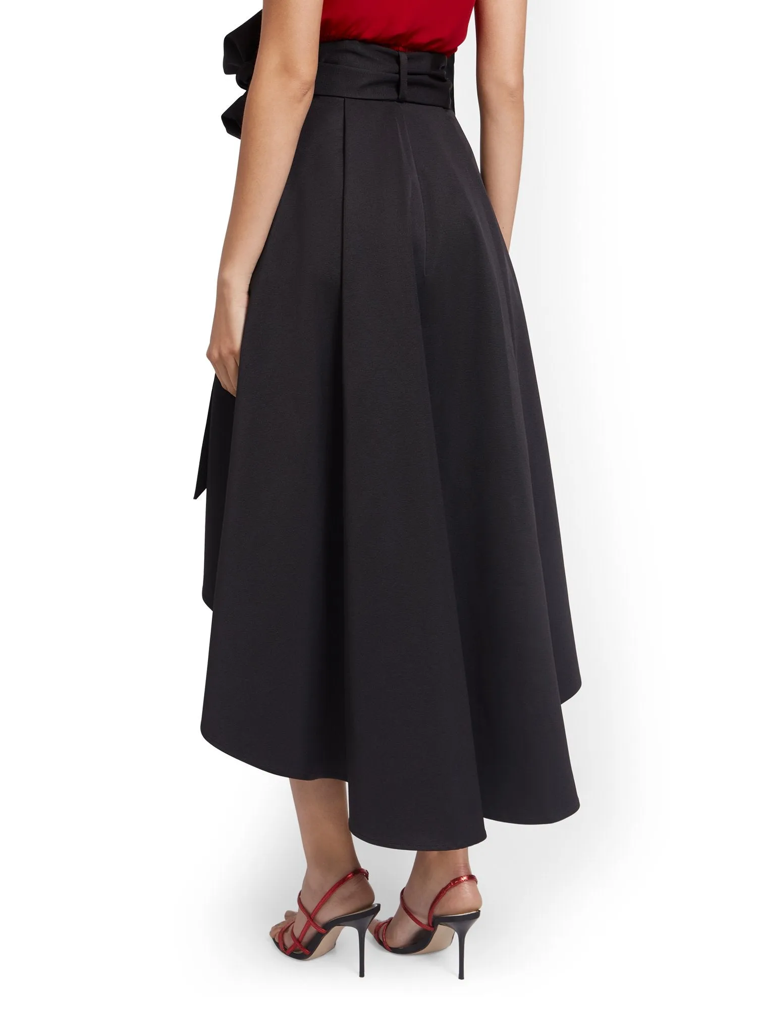 Hi-Lo Maxi Skirt - 7th Avenue