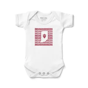 Indiana Hoosiers Retro Bodysuit