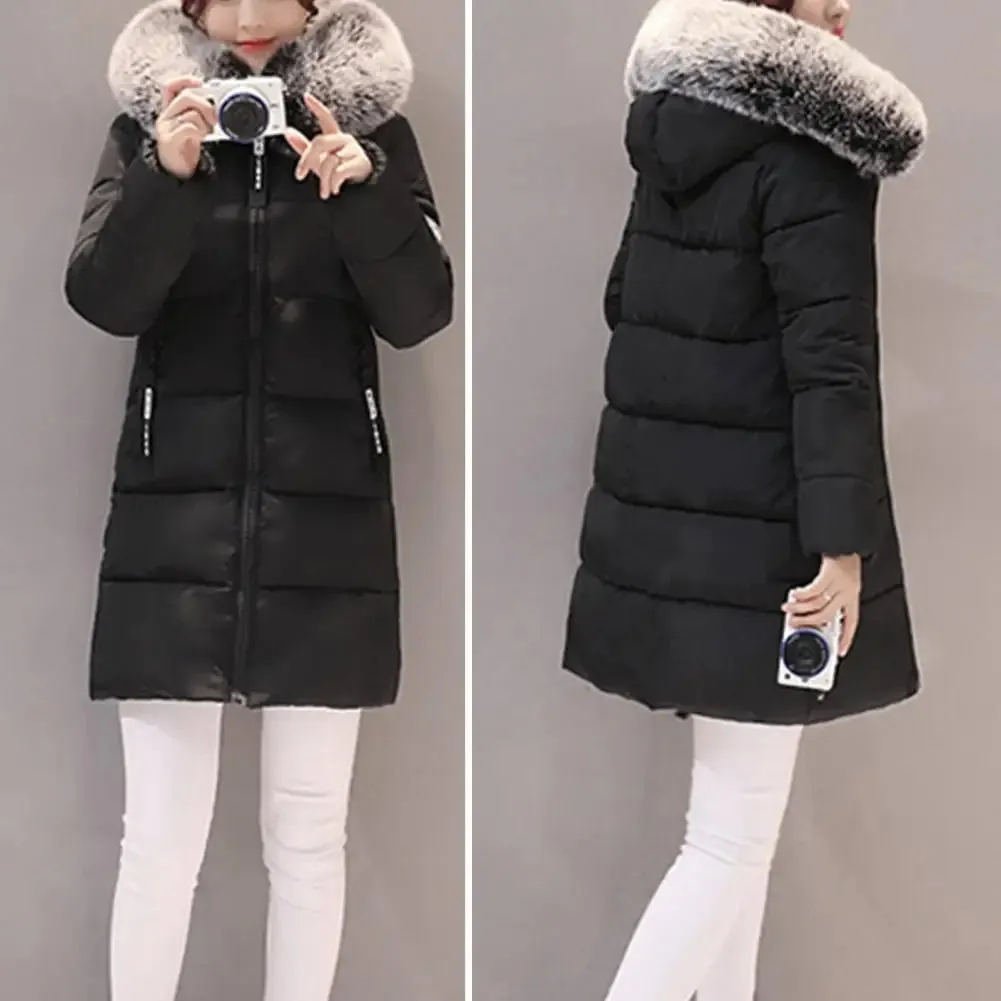 Ivyshape | Cozy Long Winter Coat for Women