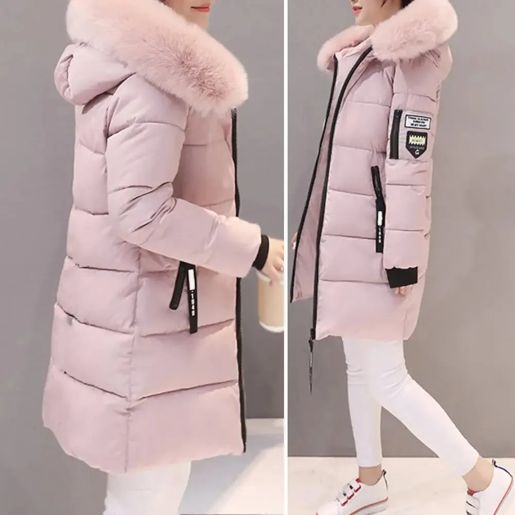 Ivyshape | Cozy Long Winter Coat for Women