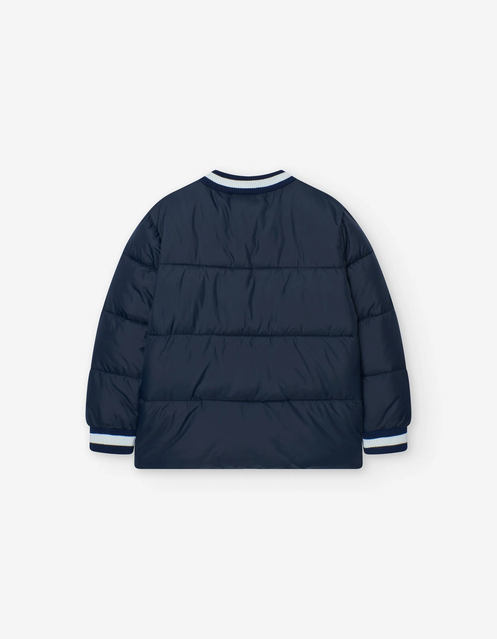 jacket bomber applique - navy