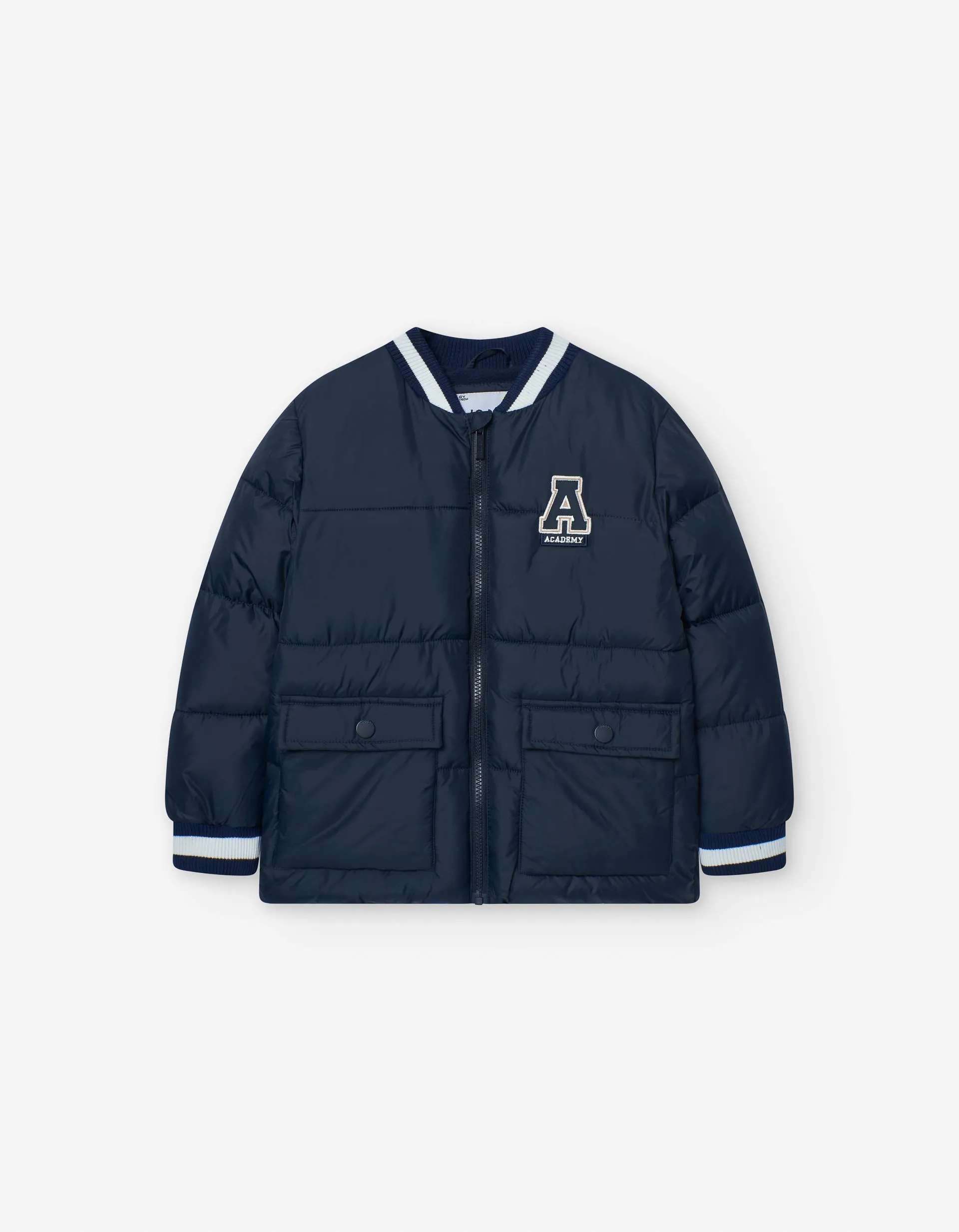 jacket bomber applique - navy