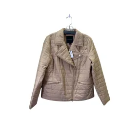 Jacket Puffer & Quilted By Talbots In Beige, Size:M