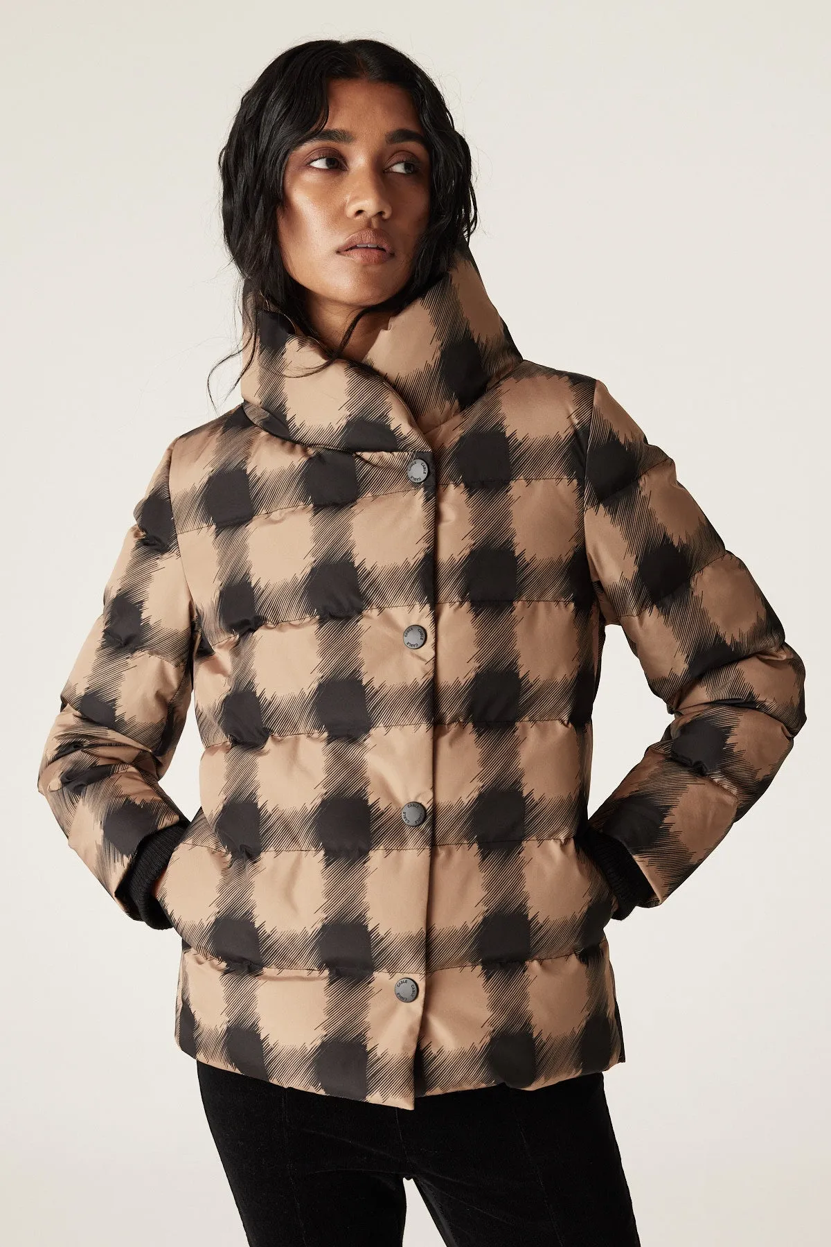 Jackson Puffer - Camel Check