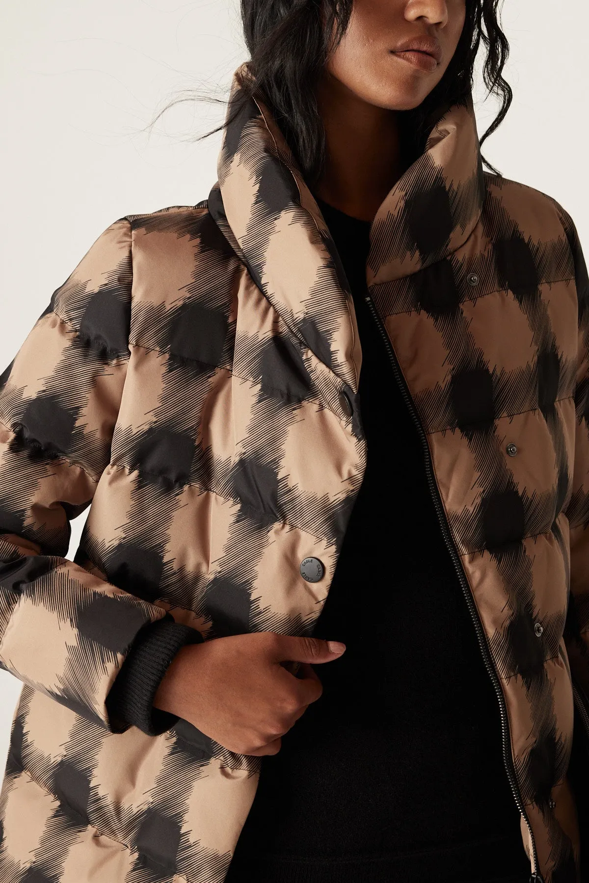 Jackson Puffer - Camel Check