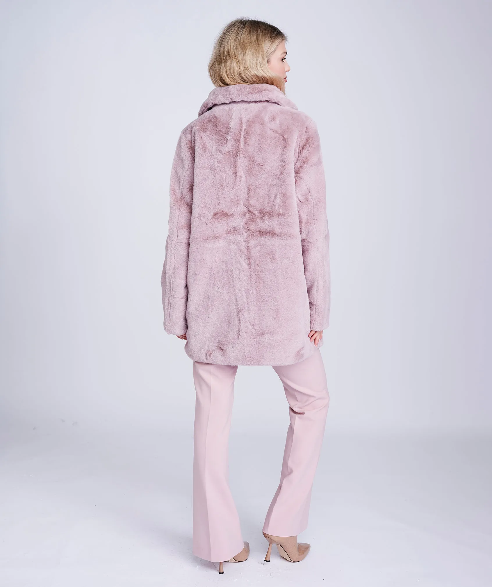 Kennedy Coat - Dusty Pink