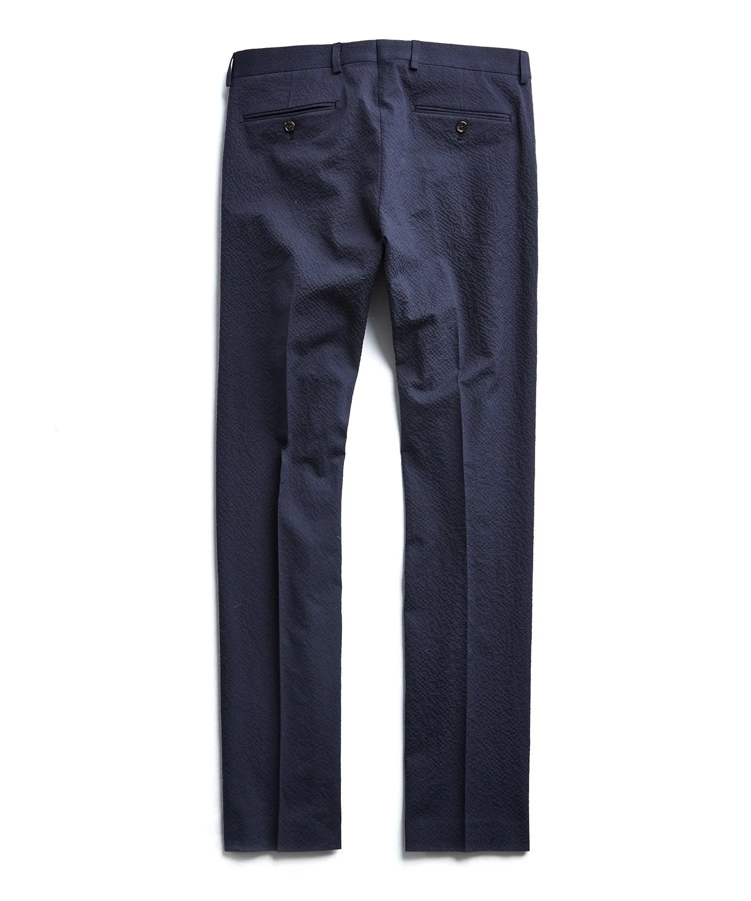 Linen Sutton Suit Trouser in Navy