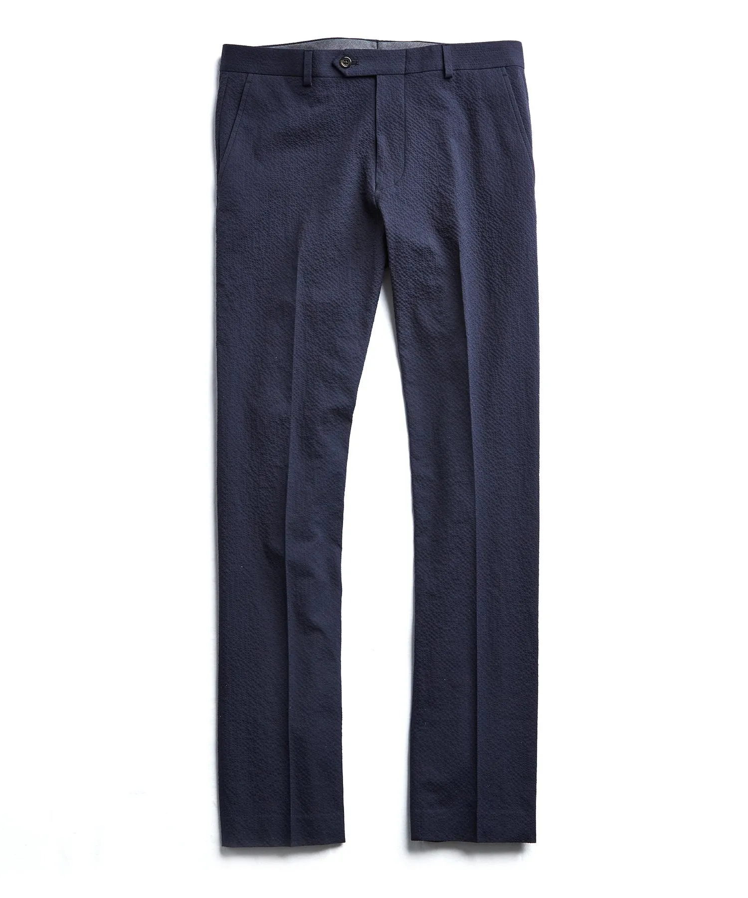 Linen Sutton Suit Trouser in Navy