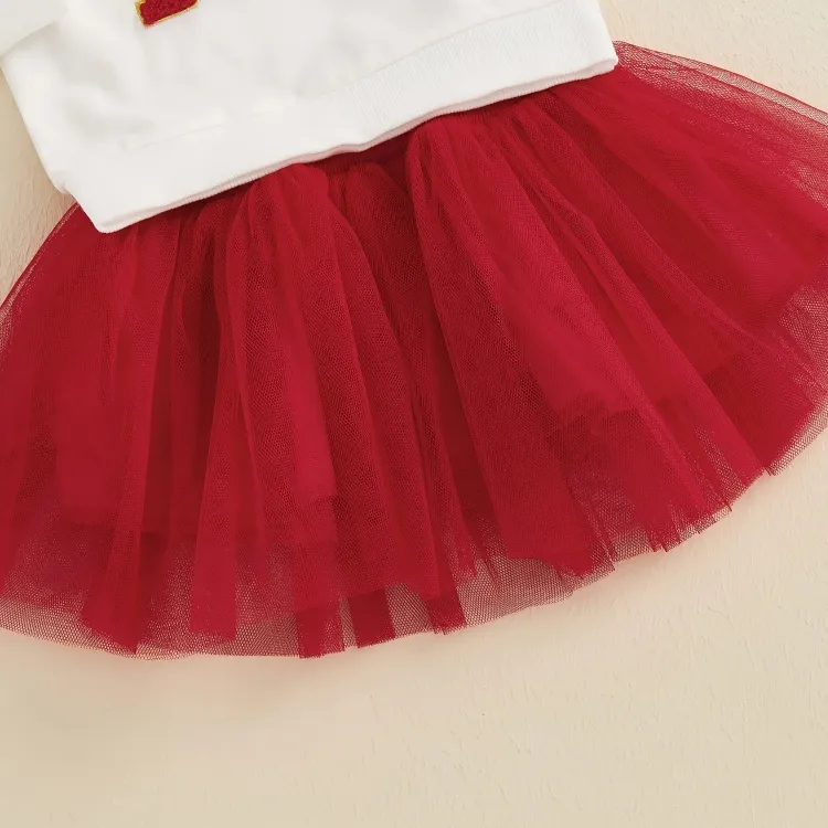 Love Babe Tulle Skirt Toddler Set