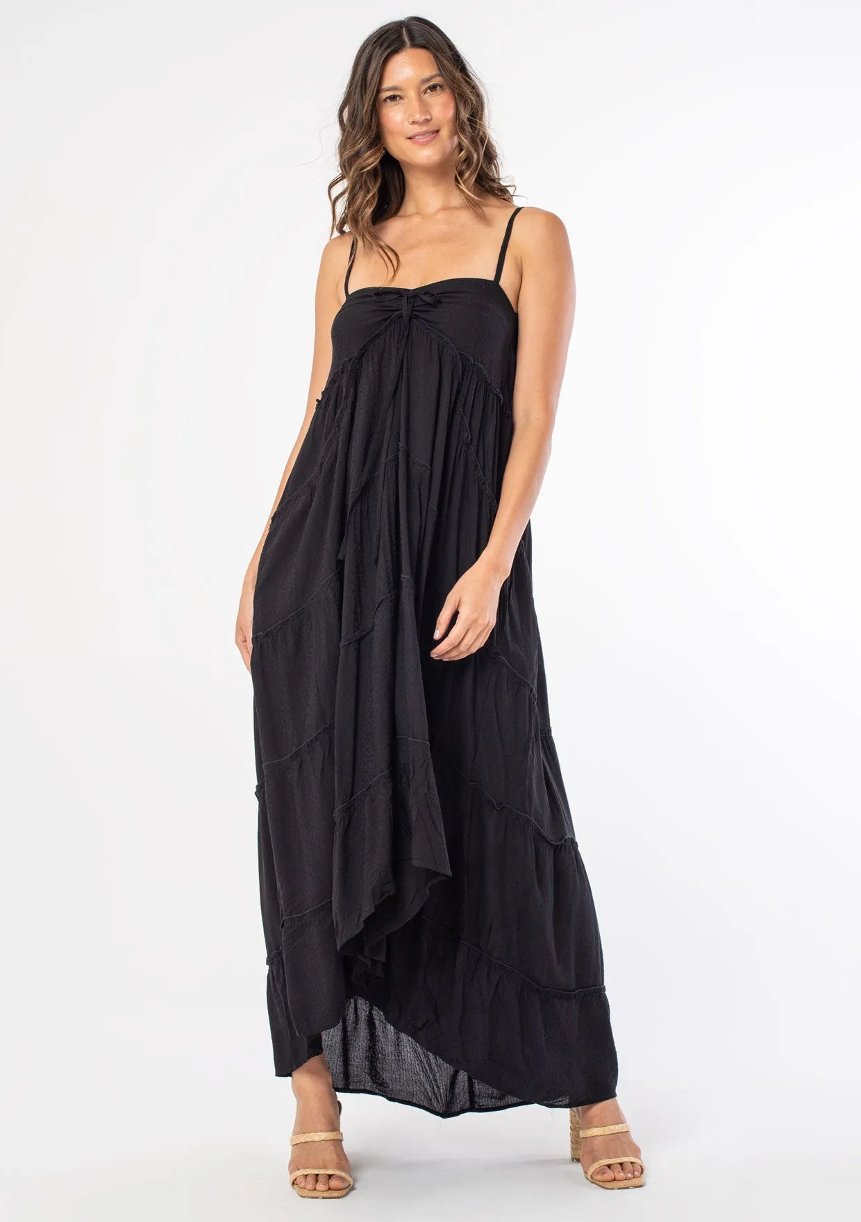 Low Tide Tiered Maxi Dress