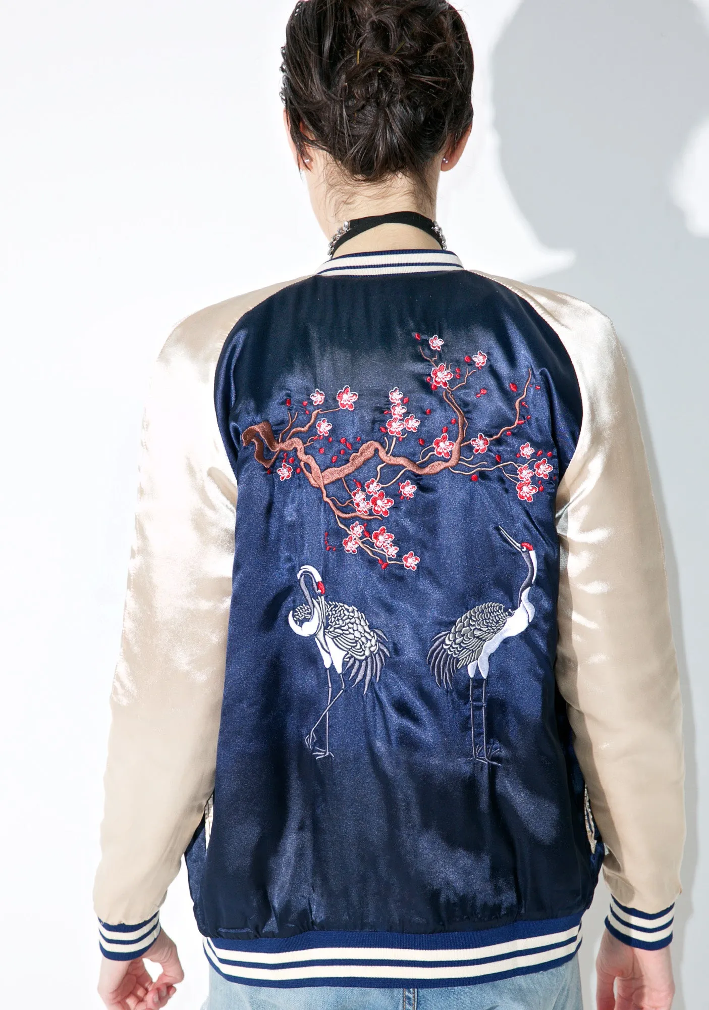 Lucky Crane Bomber Jacket