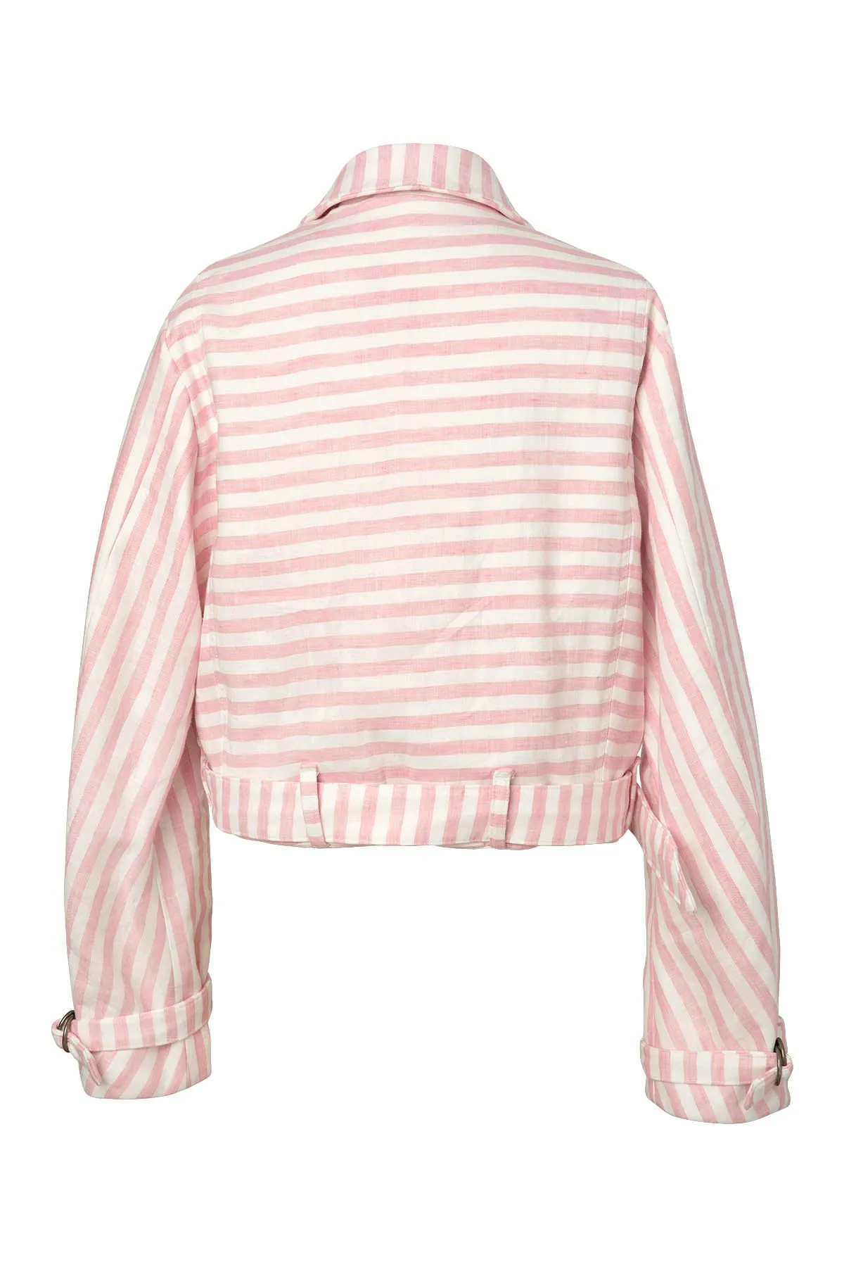 Marina Pink Stripe Jacket