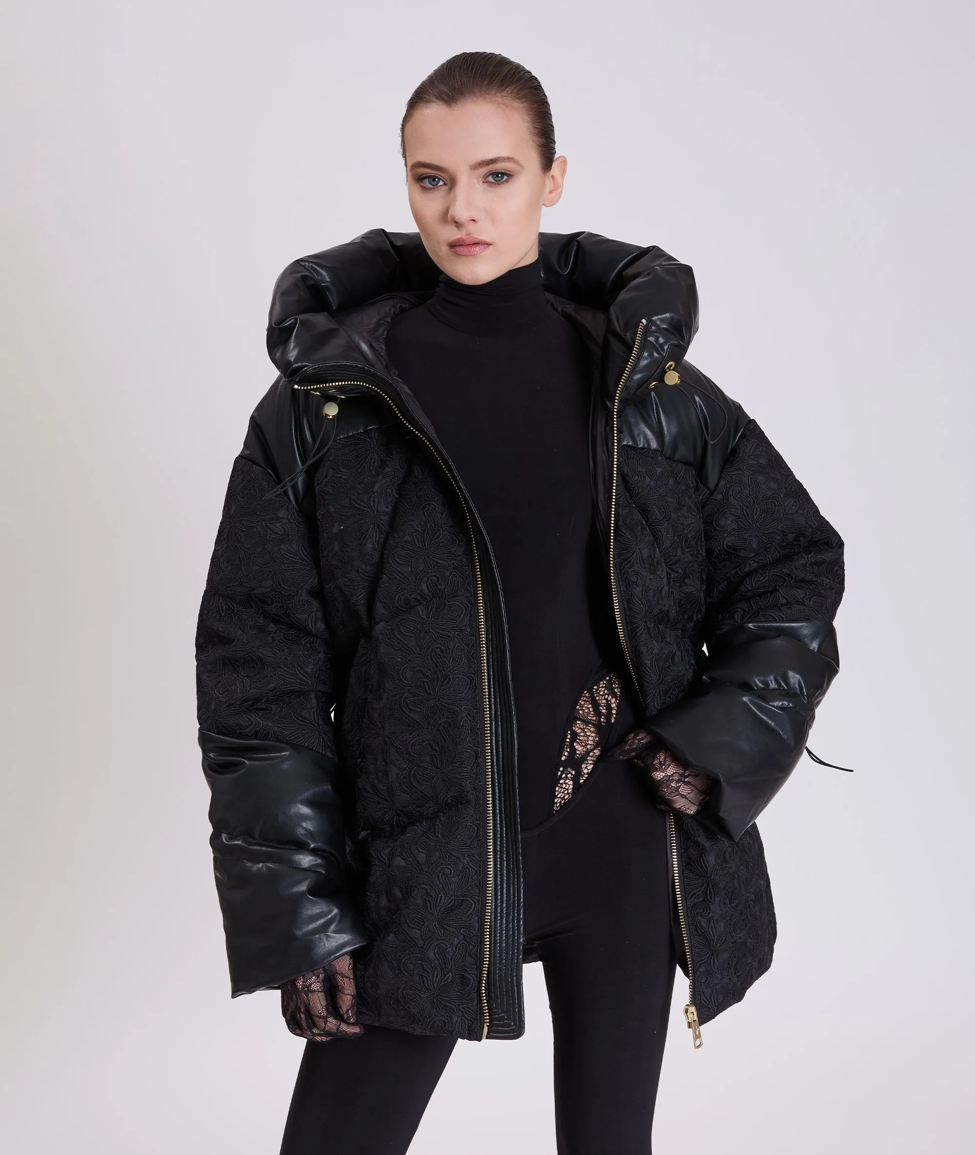 MATILDE LACE | PUFFER JACKET