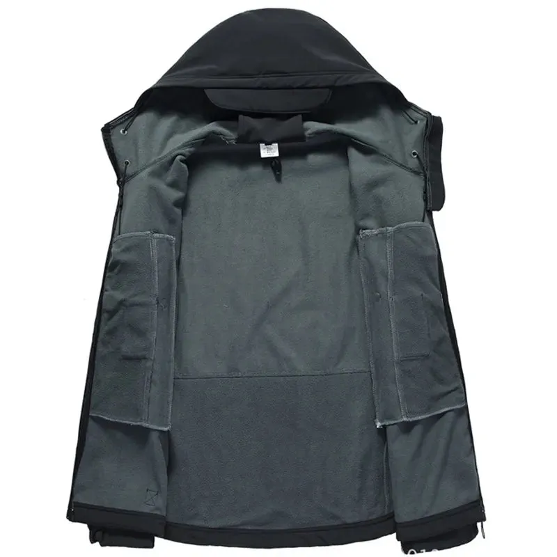 Men's Tactical Waterproof Hooded Jacket