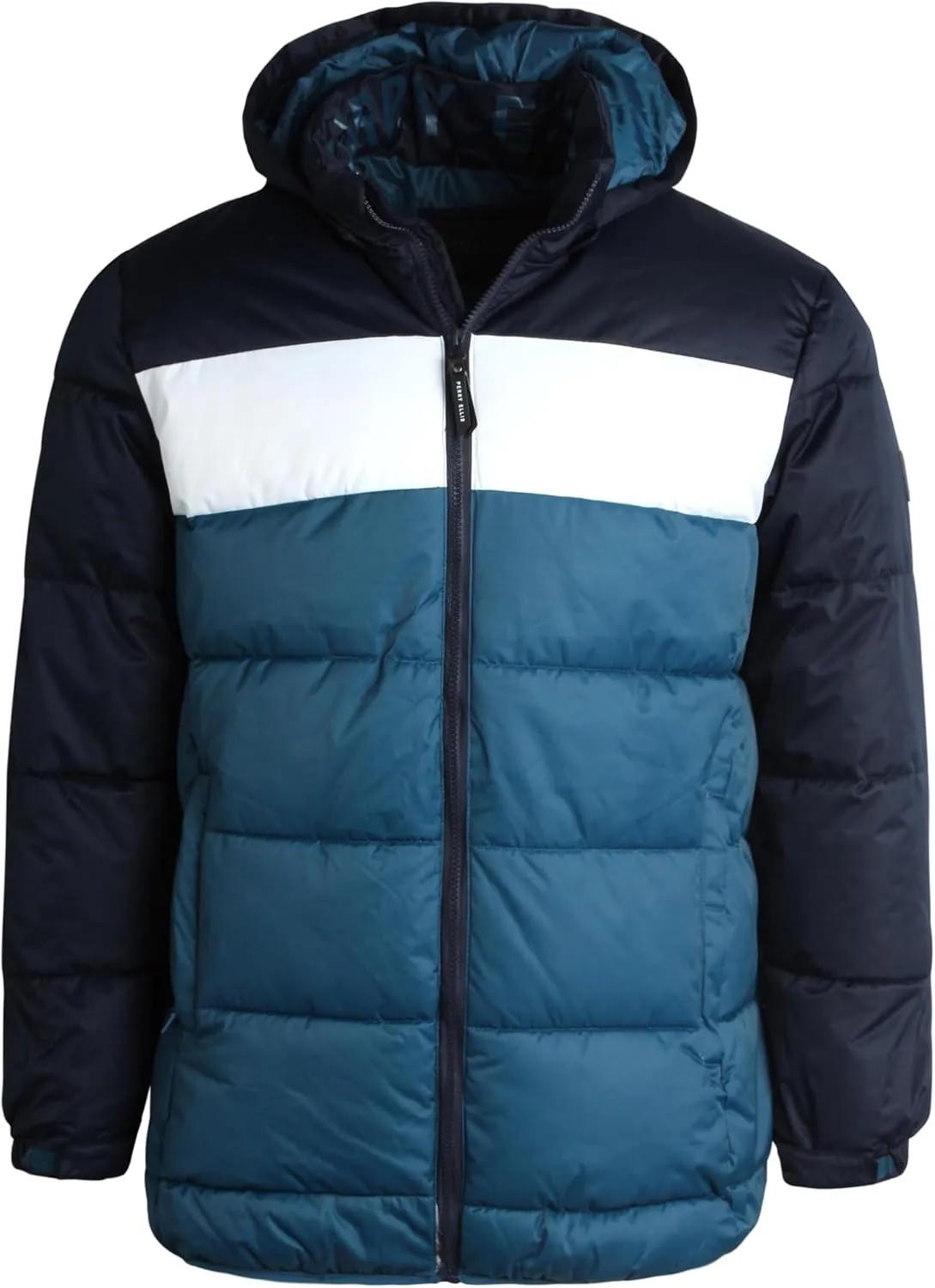 Men's Winter Ski Jacket with Hood | Versatile & Functional Puffer Jacket Green