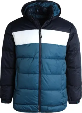 Men's Winter Ski Jacket with Hood | Versatile & Functional Puffer Jacket Green