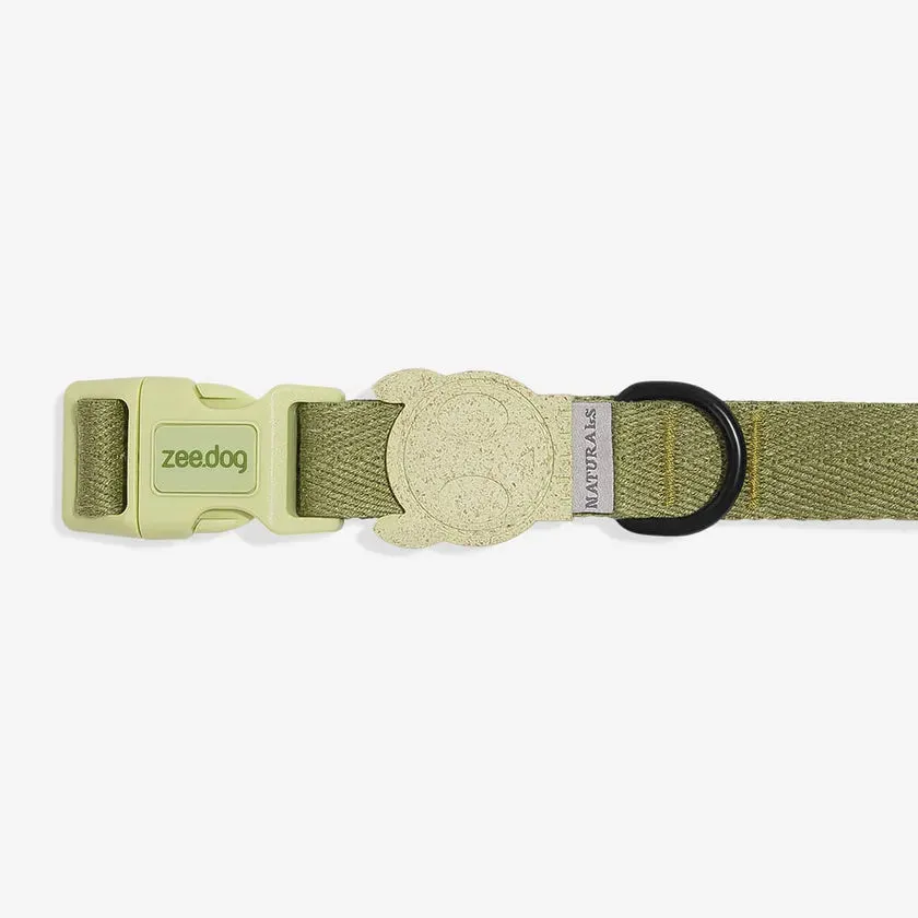 Naturals Dog Collar - Moss