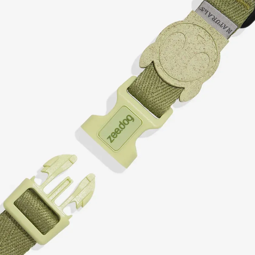 Naturals Dog Collar - Moss