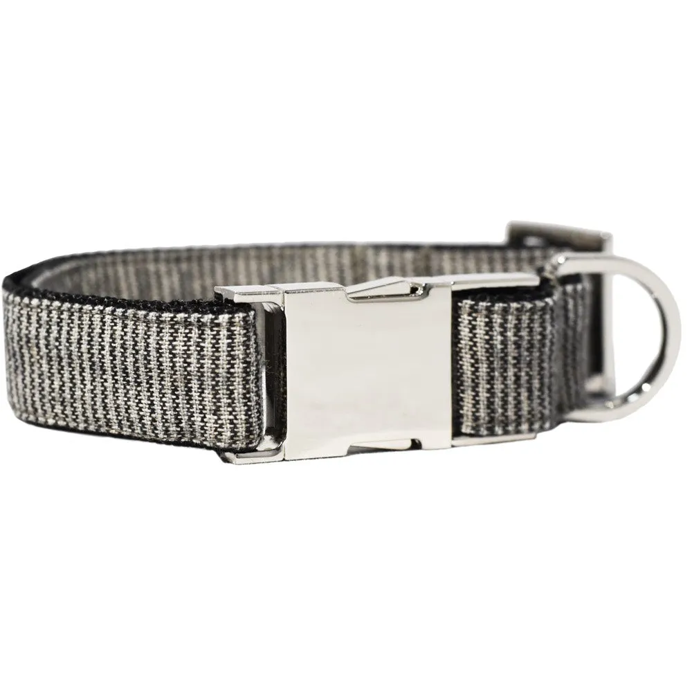 Pattefrenz Oreo Silver Collar & Leash Set (Medium)