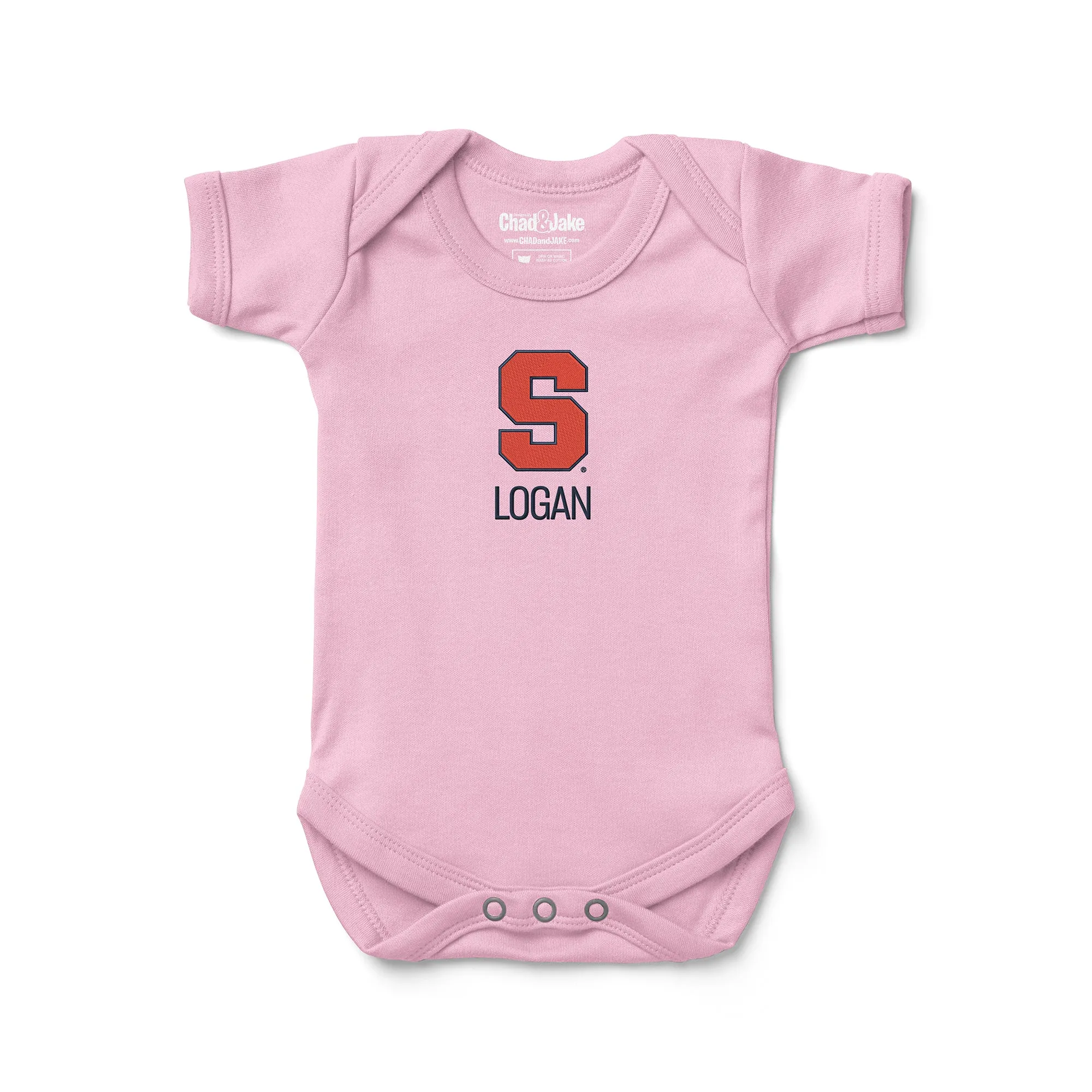 Personalized Syracuse Orange Bodysuit