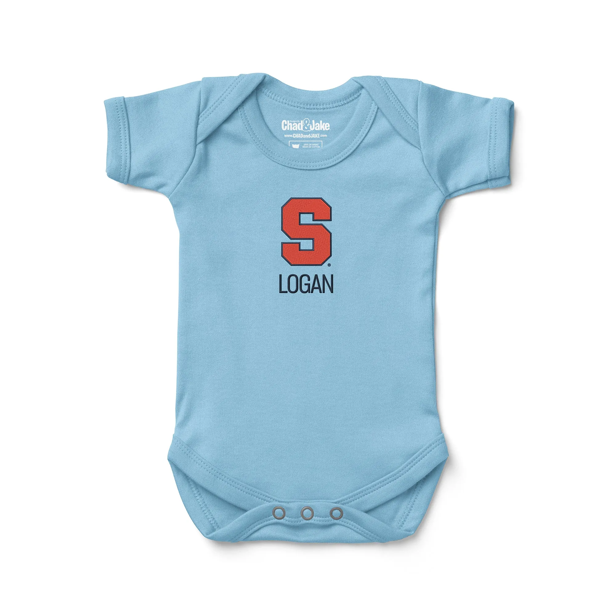 Personalized Syracuse Orange Bodysuit